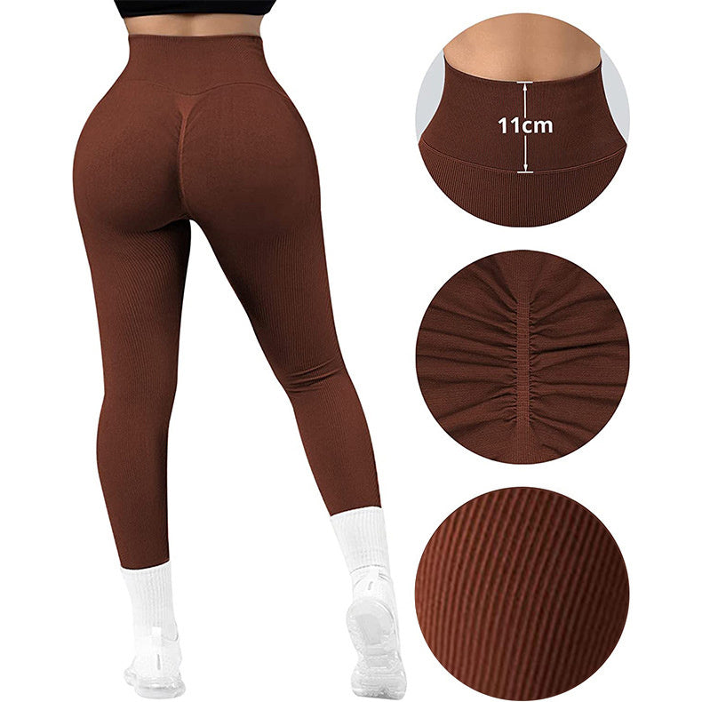 High Waist Seamless Tummy Control Leggings