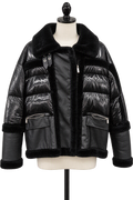 Manière De Voir Padded Jacket – Black